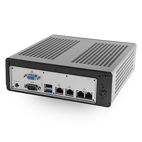 Jetway NF9HG-2930 Intel Celeron Quad Core Fanless PC w/ 4X Intel LAN, 2GB, M350