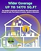 2026 WiFi Extender, WiFi Signal Booster Cover up to 14770 sq.ft for Home, New Gen 6X Faster Internet Extender WiFi Booster w/Ethernet Port, Wireless WiFi Repeater Works with 99% Router, Easy Setup