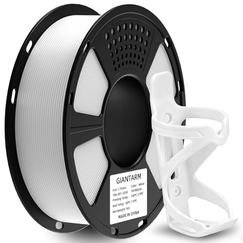 Image of GAINTARM ASA Filament 1.75mm,Premium Weather & UV Resistant White 3D Printer Filament,Ideal for Outdoor Functional Parts,Dimensional Accuracy + /- 0.02mm,1kg Spool (2.2lbs)