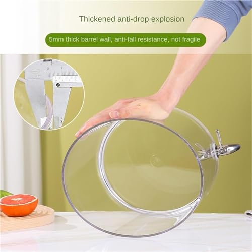 Dispensador de cerveza con grifo, dispensador de bebidas para fiestas y eventos, cubo de bebidas ideal con grifo para zumos y bebidas