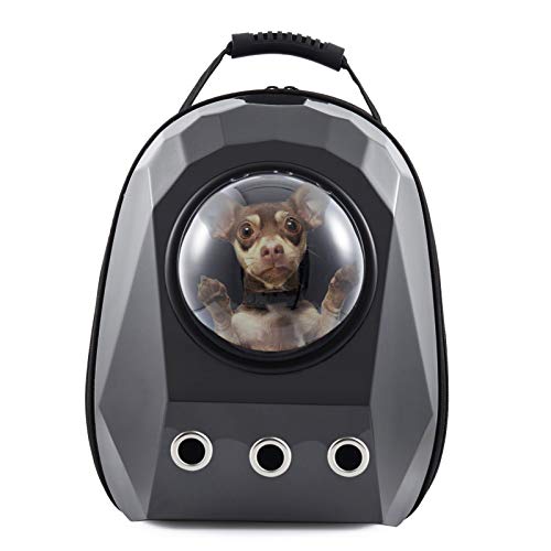 Aceshop Mochila Transpirable Cápsula Mascotas  Carrier  Bolsas de Viaje para Gatos Perros