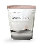 Enviromedica Magnetic Bentonite Clay Bath - Sodium & Calcium Bentonite Clay Bath Soak Powder with Himalayan Salt, Rejuvenating and Cleansing Body, Foot or Clay Mask for Face, 500g