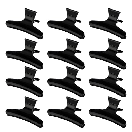Ondder Hair Clips for Styling Sectioning Black Butterfly Hair Clips...