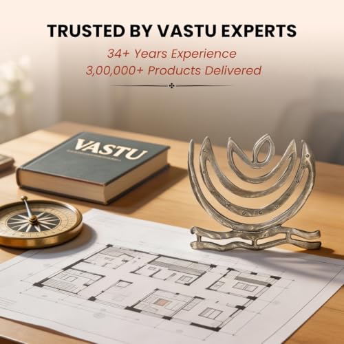 Image of Plus Value Zinc Helix Vastu Remedies for North East Kitchen, Toilet, Bedroom, Overhead Tank Defect or Ishanya Corner Cuts (Set of 3pcs)