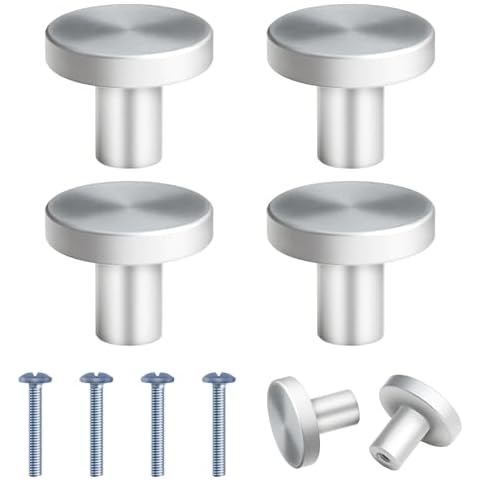 Modern Silver Drawer Knobs by Dozylive Cover