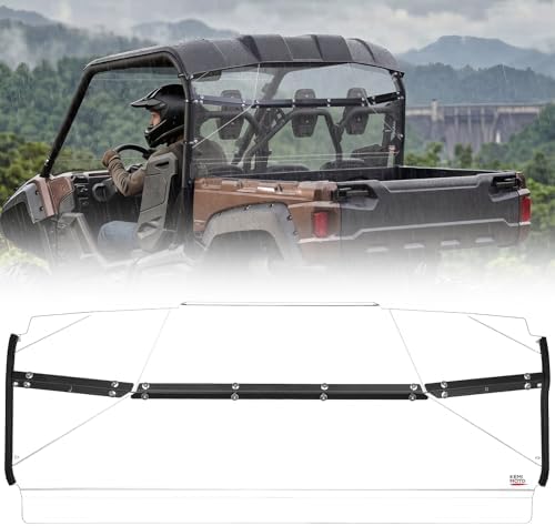 KEMIMOTO Rear Windshield Compatible with 2013-2026 Viking 3-Seat/...