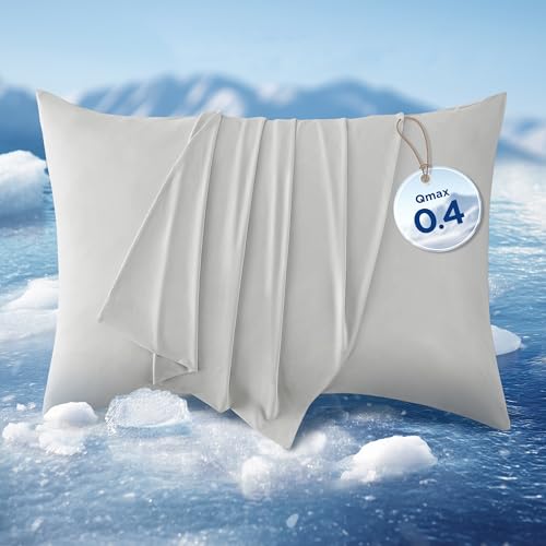 Bedsure Cooling Pillow Cases for Hot Sleepers, Cool Pillowcases...