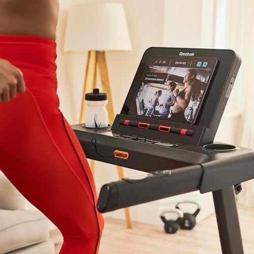 Image of Reebok Treadmills with Incline, Bluetooth, Walking or Running; FR30z 4 HP, 12.4 MPH, 330 lb. capacity; FR20z 2.25 HP, 11.2 MPH, 264 lb. capacity; Z-tech; Jet 100z, 300; GT40z