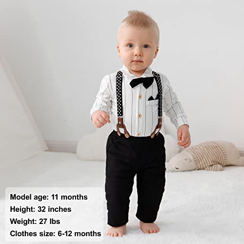 Image of YALLET Toddler Baby Boy Clothes, Long sleeve Letter Hoodies Top+Ripped Denim Pants 2pcs Fall Winter Outfit Sets
