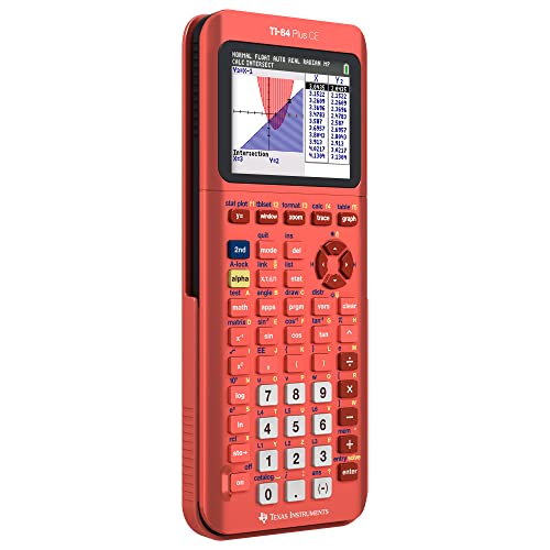 Texas Instruments 84PLCE/TBL/1L1/L Ti-84 Plus Ce Color Graphing Calculator thumb #4