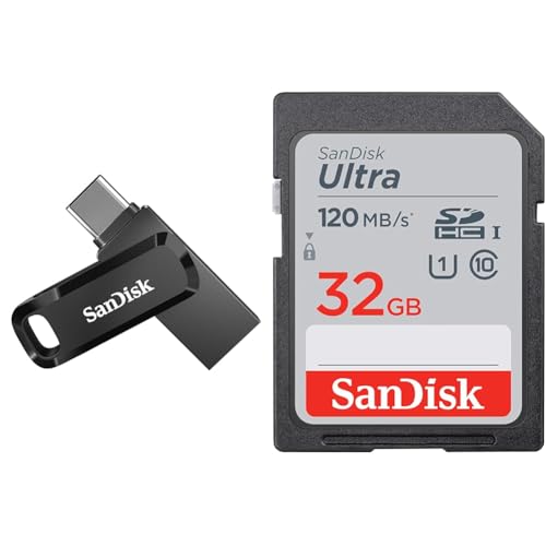 Image of SanDisk Ultra Dual Drive Go usb3.0 Type C Pendrive for Mobile (Black, 64 GB, 5Y - SDDDC3-064G-I35)