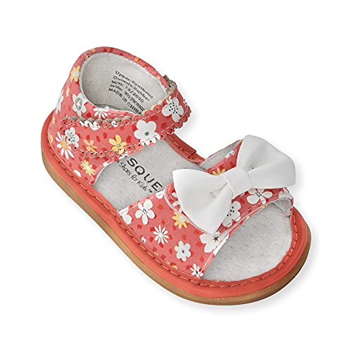 Image of Wee Squeak Toddler Squeaky Sandals with Removable Squeaker in Fun Styles & Colors for Boys and Girls