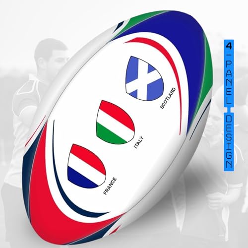 International Tournament Themed Rugby Ball 5