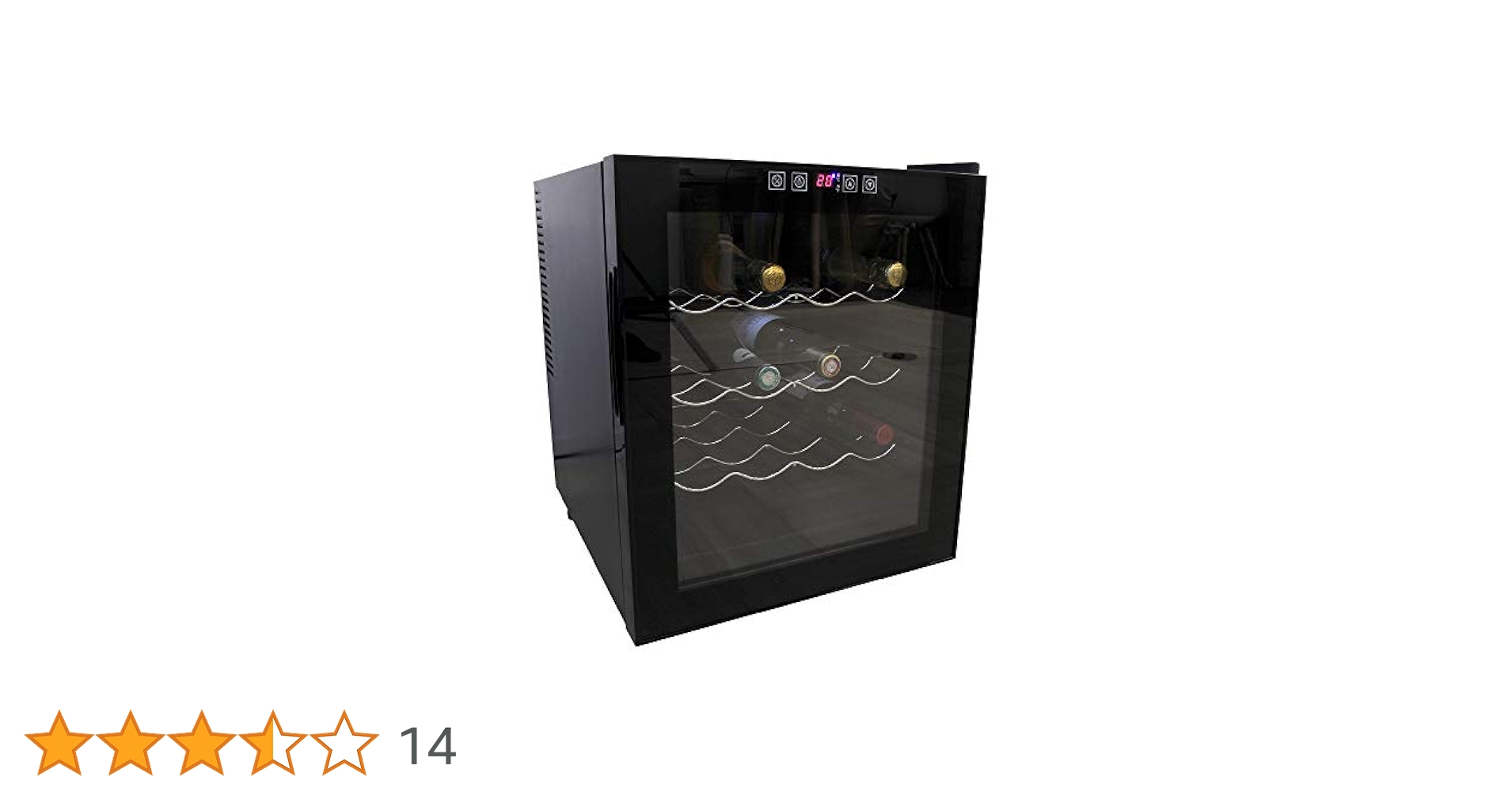 ワインセラー ブラック 3段 Amazon.co.jp: WEIMALL ワインセラー 小型 家庭用 32本収納 83L