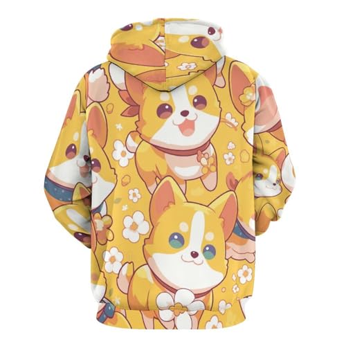Sweat à capuche corgi pour en finir avec les pulls ternes et inconfortables - 4