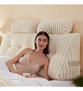 Oreiller Wedge Coussin Avec Housse Amovible Et Oreiller De Cou Réglable