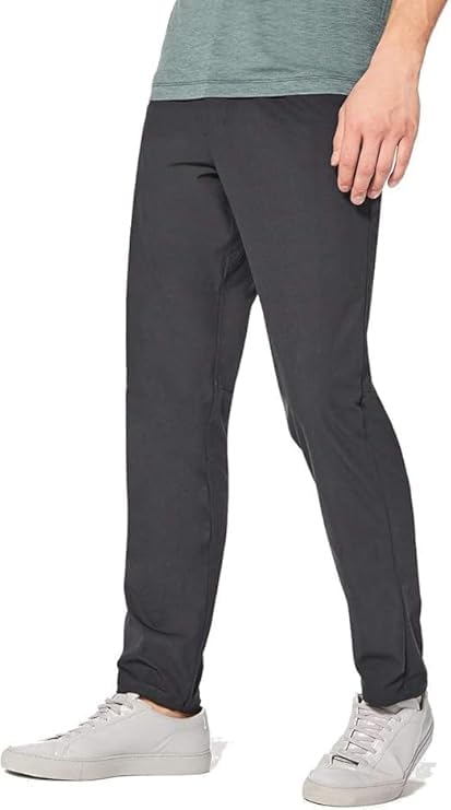 Lululemon Athletica LULULEMON Men's ABC Pant Classic 34inch (Obsidian, 36, Numeric_36)