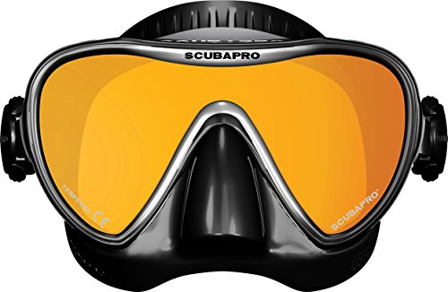 Máscara SCUBAPRO Synergy 2 TruFit de lente única para evitar filtraciones de agua