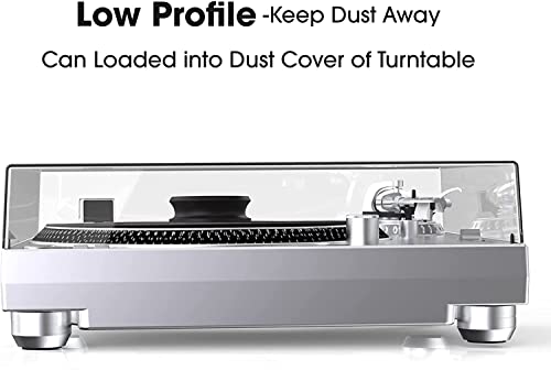 Image of DIGITNOW Record Weight Stabilizer for Vinyl Turntables, 250g (8.8oz) Aluminum LP Record Weight, Low Profile Design Fits Under Dust Cover, Reduces Resonance and Vibration, Black | Low Profile Design, Aluminum Construction, Fits Under Dust Cover, Reduces Resonance & Vibration