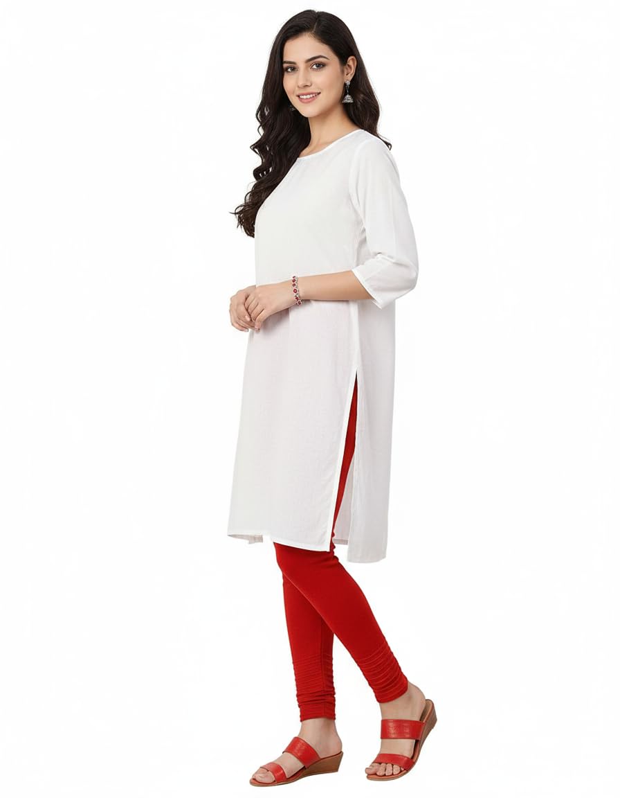 Women Winter Wear Woolen Warm Leggings || Bottom Self Design Woolen Leggings || Wollen Tights Sizes :-M, L, XL, 2XL-image-49