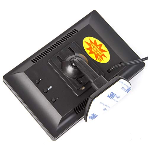 Image of 5 Inch TFT LCD Car Color Rear View Monitor Screen for Parking Rear View Backup Camera with 2 Optional Bracket(Suckers Mount and Normal Adhesive Stand)