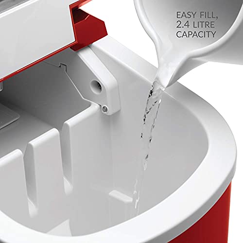 Ice Cube Maker Ice Maker Counter Top Eismaschine | Produziert Eiswürfel | 8 Minuten Eisherstellung | Kompakt und tragbar – Bild 3