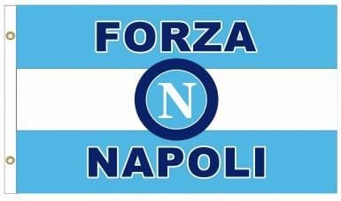 SSC Napoli Crest Flag