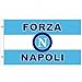 SSC Napoli Crest Flag