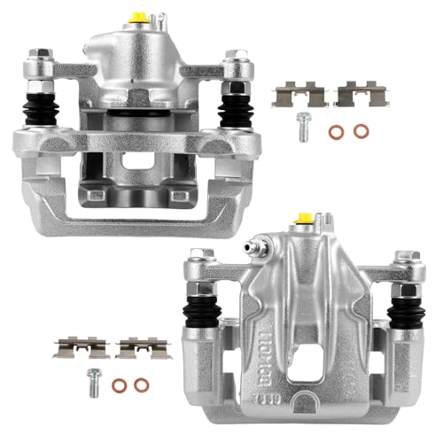 Image of SCITOO Rear Brake Calipers With Bracket 19-B3457 19-B3456 Compatible For Hyundai For Elantra 2007-2010