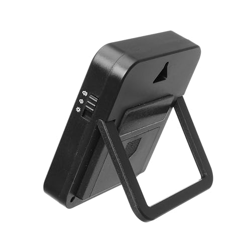 HENDI Küchentimer doppelt, digital, 2 unabhängige Zeiten, 3 Alarmeinstellungen, Stoppuhr, ausklappbarer Ständer, Aufhängeloch, magnetisch, LED-Beleuchtung, digitaler Timer, 82x20x(H)86mm, ABS