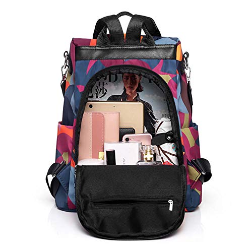 Mochila antifurto oxford urbana new feel city rock Estampada