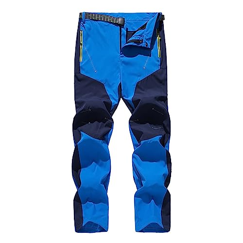 Pantalones Trekking Hombre Pantalon Montaña Pantalón Largo Verano De Trabajo Viajes Deporte Viaje Secado Rápido Entrenamiento Tactico Moto Transpirable