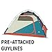 Kelty Discovery Basecamp Backpacking Tent, 4 or 6 Person Camping Backpacking Shelter, Large Capacity, Fast Setup and Easy Tear Down, Stuff Sack Included (4 Person)
