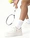 Mcool Mary Women's Ruffle Athletic Crew Socks,Cotton Cushioned Ankle Socks,Cute Frilly Running Tennis Sock with Arch Support for Girls Size L