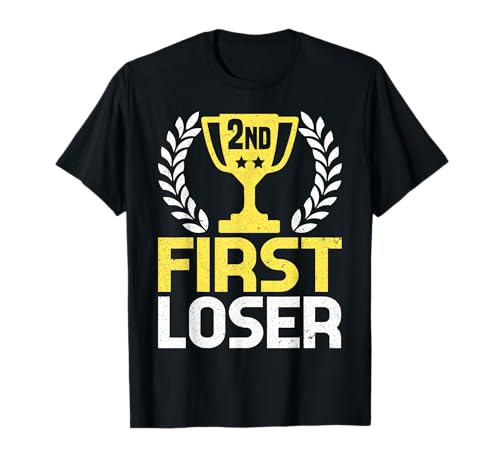 Segundo Primer Perdedor Deportes Segundo Lugar Trofeo Finalista Camiseta