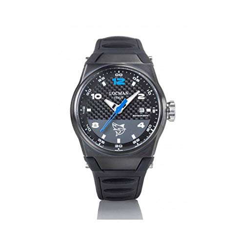 Montre Locman Homme 0556K09S-BKCBSKSK montre bracelet acier noir