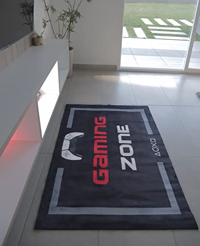 Jasde Gaming Room Decor Rug for Video Gamer Area Game Bedroom Living Rugs Washable