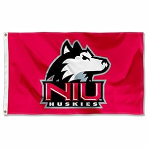 Northern Illinois Huskies NIU University Large College Flag