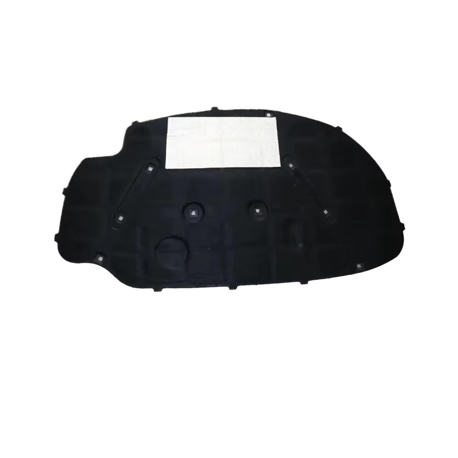 Fdurftar 04-09 Aluminum Foil Cotton Soundproof Cover For Vw For Golf Mk5 For Rabbit For Jetta 2004~2009 Hood Engine Insulation Cotton Soundproof Mat Engine Hood Insulation Pad(04-09 Aluminum Foil)