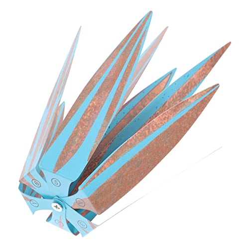 Yardwe 1 Set Tequila Garnish Lawn Ornaments Artificiales Para Outdoor Lawn Decor House Ornaments Vintage Home Decor Metal Agave Plant Agave Decoration Blue Orchid 3D Iron #TOP27