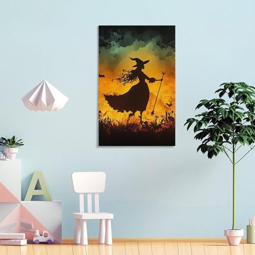 Tableau impression sur toile sorcière de haute qualité - 4