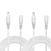 Produktbild Kabenjee 2X 3m/9.8ft DC-Netzteil-Verlängerungskabel,5.5mm x 2.1mm DC Verlängerung Verbinder Draht für LED Streifen,CCTV-Überwachungskameras,Auto,Monitore-Ip Kamera DVR,AHD Überwachungskamera Systeme