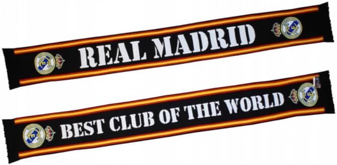 Real Madrid - Bufanda Telar N7 - Producto Oficial con Licencia