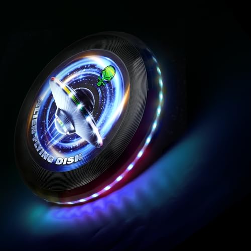 Insforfich Glow in The Dark LED Flying Disc (185-2)