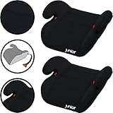 SET (2 STÜCK) Sitzerhöhung für Kinder von 15 bis 36 Kg (SCHWARZ)