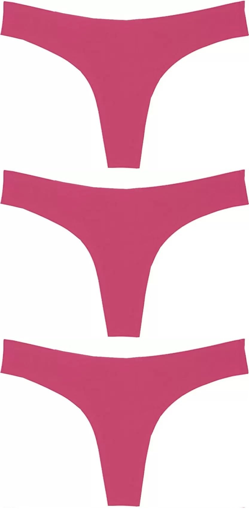 Fashion & Style Women's Daily Use Lightweight V- Shape G-String Cotton Blend Thong Penty Pack of 3-image-17
