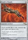 mirrodin magic spoiler  Magic: the Gathering - Krark\'s Thumb - Mirrodin