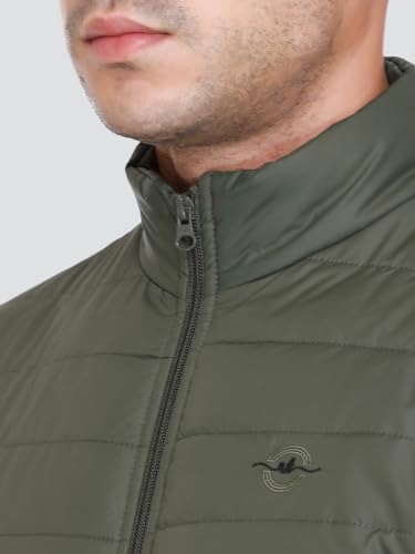 Image of RARE TIMES Men Puffer Jacket | Padded Jacket | Quilted Jacket | Trendy Winter Full Sleeve with Zipper Pocket Jacket (Pack of 1)