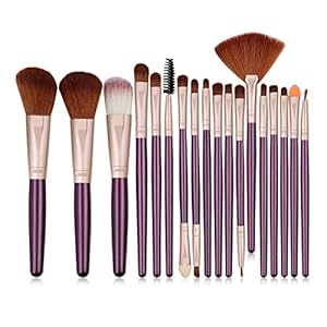 18 PCs Makeup Brush Blush Powder Foundation Brush eye Shadow Brush Beauty Tools