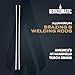Bernzomatic AL3 Aluminum Brazing/Welding Rods with 12-Inch Rods of Working Temperature 720-750 Degrees, 2-Piece
